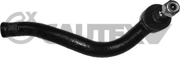 Cautex 754955 - Наконечник рулевой тяги, шарнир autospares.lv