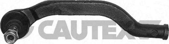 Cautex 754931 - Наконечник рулевой тяги, шарнир autospares.lv