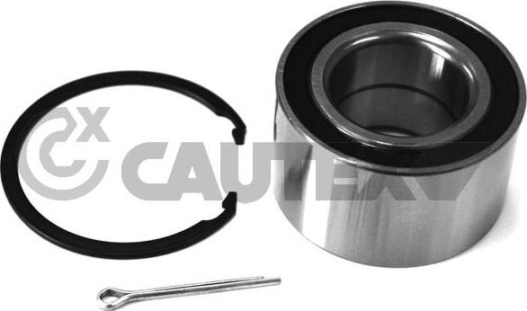 Cautex 754753 - Подшипник ступицы колеса, комплект autospares.lv