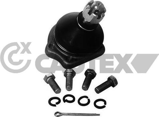 Cautex 755019 - Шаровая опора, несущий / направляющий шарнир autospares.lv