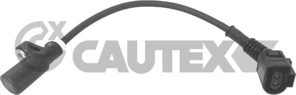 Cautex 755156 - Датчик ABS, частота вращения колеса autospares.lv