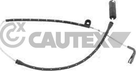 Cautex 755109 - Сигнализатор, износ тормозных колодок autospares.lv