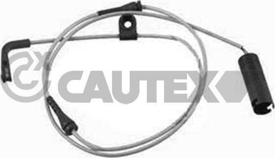 Cautex 755114 - Сигнализатор, износ тормозных колодок autospares.lv