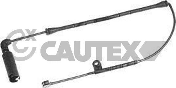 Cautex 755111 - Сигнализатор, износ тормозных колодок autospares.lv