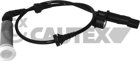 Cautex 755181 - Датчик ABS, частота вращения колеса autospares.lv