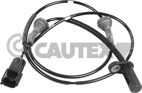 Cautex 755320 - Датчик ABS, частота вращения колеса autospares.lv