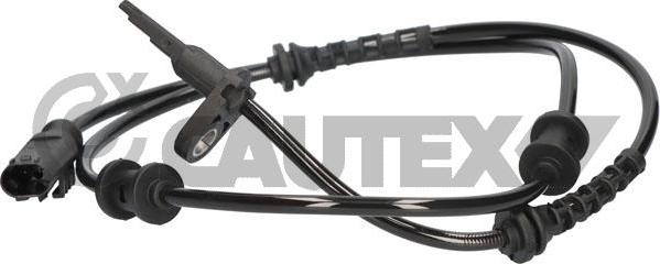 Cautex 755254 - Датчик ABS, частота вращения колеса autospares.lv