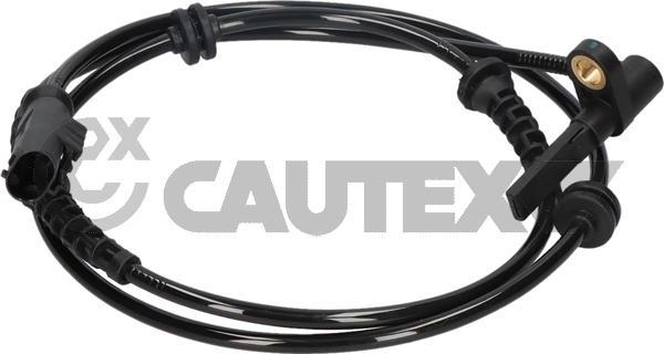 Cautex 755255 - Датчик ABS, частота вращения колеса autospares.lv