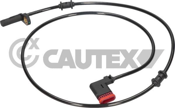 Cautex 755202 - Датчик ABS, частота вращения колеса autospares.lv