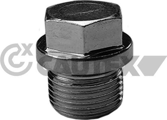 Cautex 756783 - Резьбовая пробка, масляный поддон autospares.lv