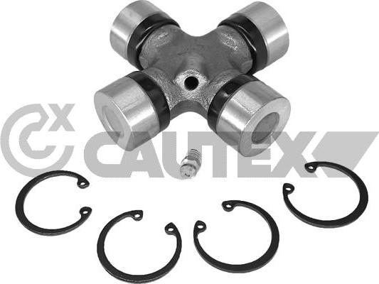 Cautex 758532 - Шарнир, продольный вал autospares.lv