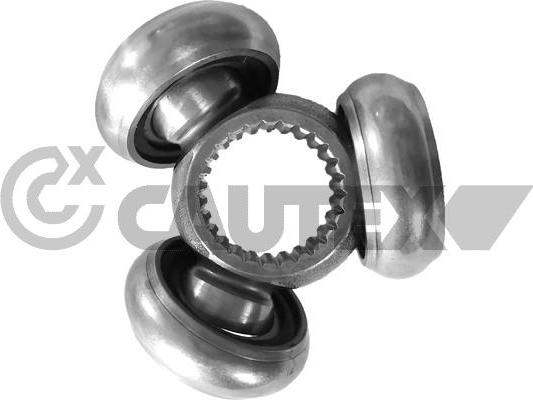 Cautex 758609 - Шарнир, продольный вал autospares.lv