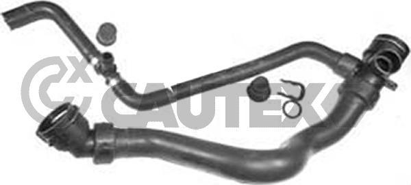 Cautex 753571 - Шланг радиатора autospares.lv