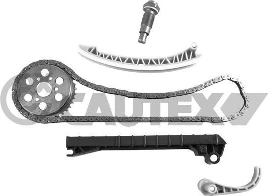 Cautex 752094 - Комплект цепи привода распредвала autospares.lv