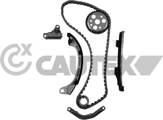 Cautex 752082 - Комплект цепи привода распредвала autospares.lv