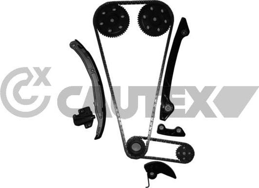 Cautex 752079 - Комплект цепи привода распредвала autospares.lv