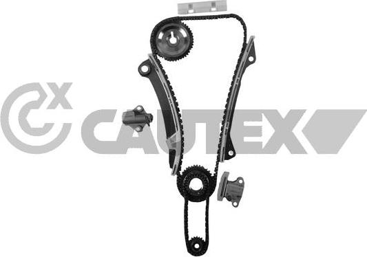 Cautex 752106 - Комплект цепи привода распредвала autospares.lv