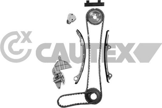 Cautex 752107 - Комплект цепи привода распредвала autospares.lv