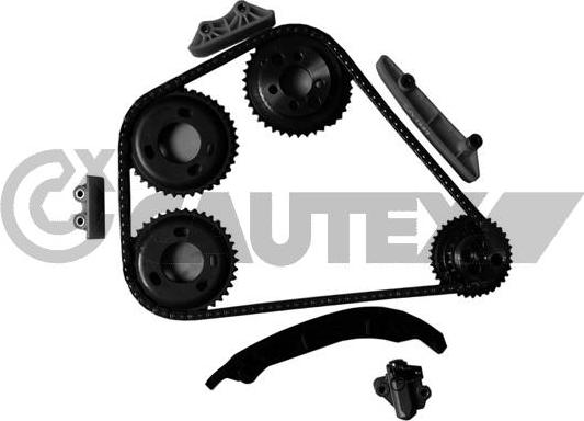 Cautex 752116 - Комплект цепи привода распредвала autospares.lv