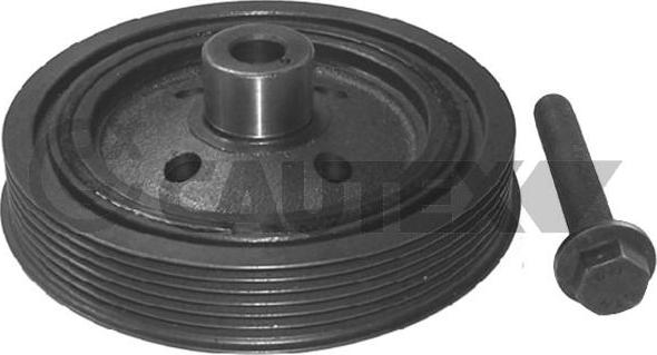 Cautex 752343 - Шкив коленчатого вала autospares.lv