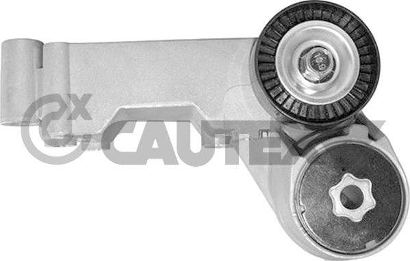 Cautex 769857 - Натяжитель, поликлиновый ремень autospares.lv
