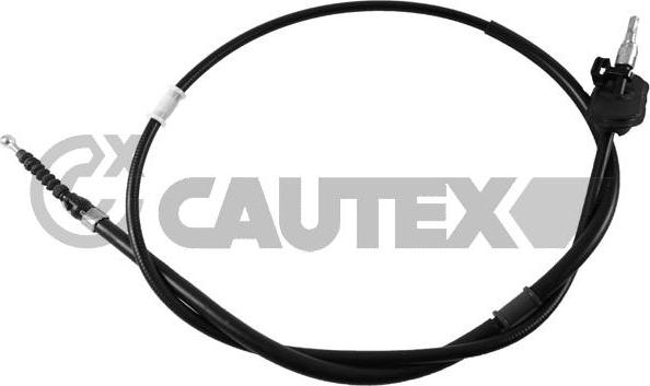 Cautex 764020 - Тросик, cтояночный тормоз autospares.lv