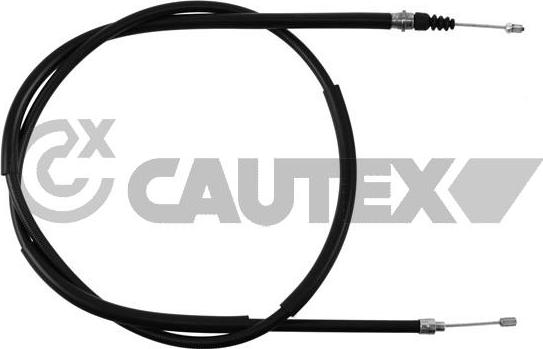 Cautex 765907 - Тросик, cтояночный тормоз autospares.lv