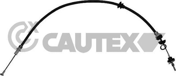 Cautex 765853 - Трос, управление сцеплением autospares.lv