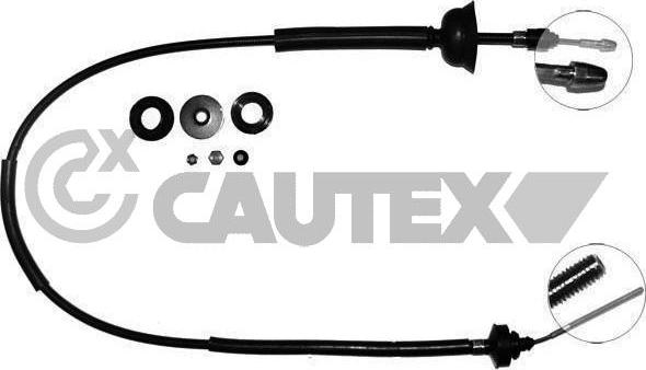 Cautex 765871 - Трос, управление сцеплением autospares.lv