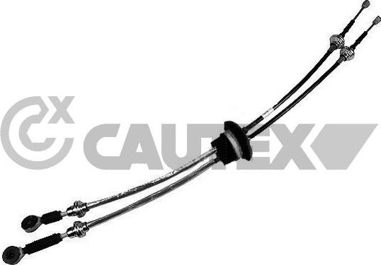 Cautex 766481 - Трос, наконечник, ступенчатая коробка передач autospares.lv