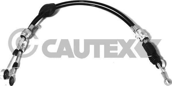 Cautex 766488 - Трос, наконечник, ступенчатая коробка передач autospares.lv