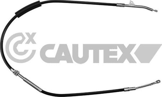 Cautex 766056 - Тросик, cтояночный тормоз autospares.lv
