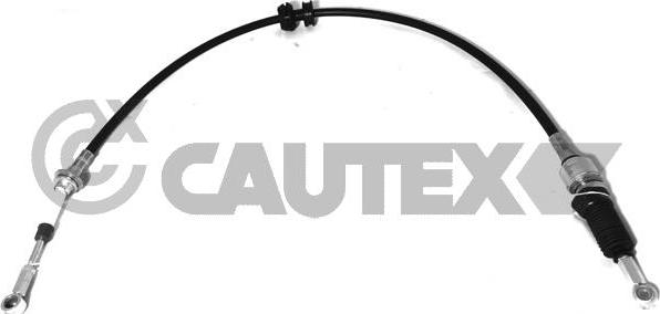 Cautex 766111 - Трос, наконечник, ступенчатая коробка передач autospares.lv