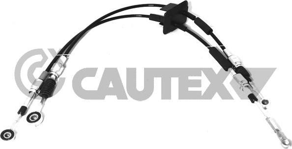 Cautex 766395 - Трос, наконечник, ступенчатая коробка передач autospares.lv