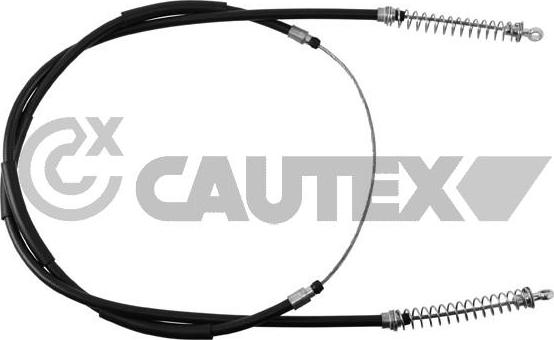 Cautex 760950 - Тросик, cтояночный тормоз autospares.lv