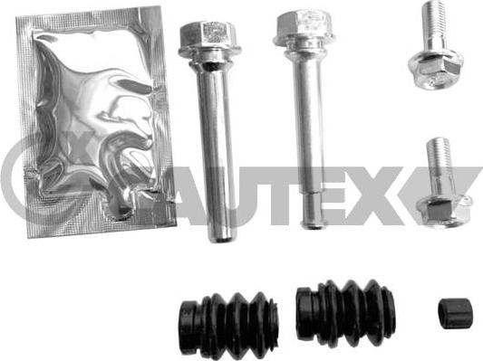 Cautex 760402 - Комплект направляющей гильзы, тормозной поршень autospares.lv