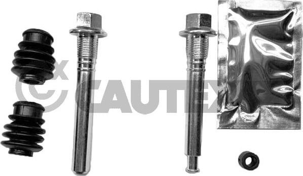 Cautex 760415 - Комплект направляющей гильзы, тормозной поршень autospares.lv