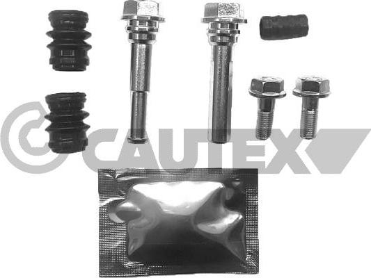 Cautex 760410 - Комплект направляющей гильзы, тормозной поршень autospares.lv