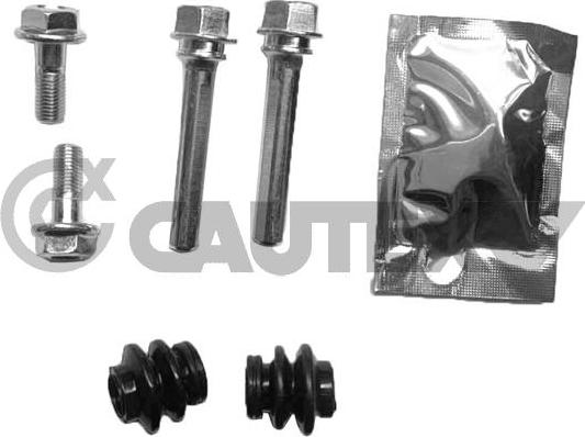 Cautex 760420 - Комплект направляющей гильзы, тормозной поршень autospares.lv