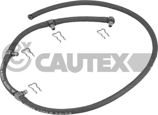 Cautex 760332 - Шланг, распределение топлива autospares.lv