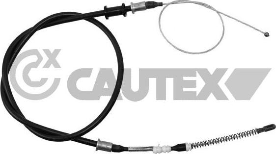 Cautex 761967 - Тросик, cтояночный тормоз autospares.lv