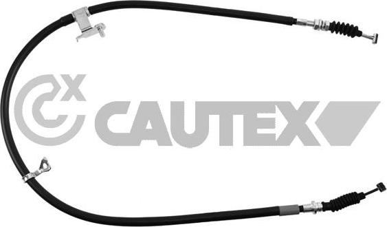 Cautex 761759 - Тросик, cтояночный тормоз autospares.lv