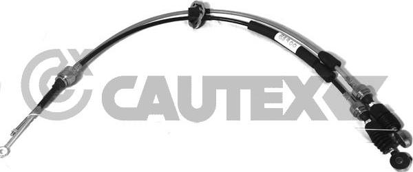 Cautex 763173 - Трос, наконечник, ступенчатая коробка передач autospares.lv