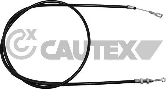 Cautex 762699 - Тросик, cтояночный тормоз autospares.lv