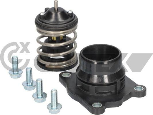 Cautex 774592 - Термостат охлаждающей жидкости / корпус autospares.lv