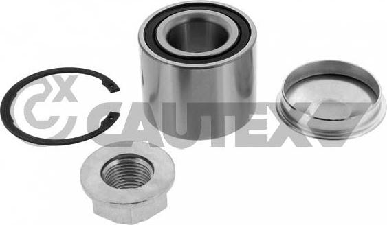 Cautex 774178 - Подшипник ступицы колеса, комплект autospares.lv