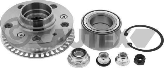 Cautex 774244 - Подшипник ступицы колеса, комплект autospares.lv