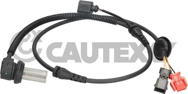 Cautex 770038 - Датчик ABS, частота вращения колеса autospares.lv