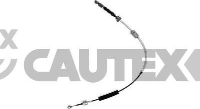 Cautex 772620 - Трос, наконечник, ступенчатая коробка передач autospares.lv