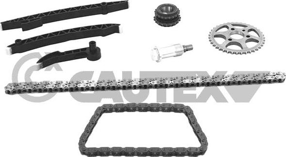 Cautex 772380 - Комплект цепи привода распредвала autospares.lv